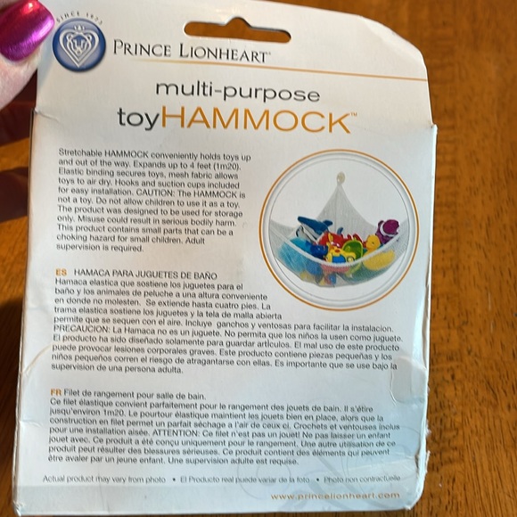 NEW Prince Lionheart Bath Hammock for Toys and Bathing Accessories - Picture 2 of 5